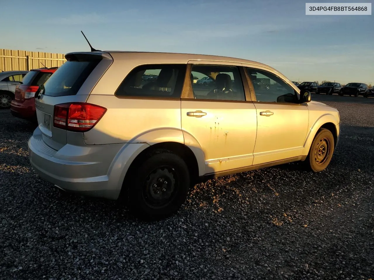 2011 Dodge Journey Express VIN: 3D4PG4FB8BT564868 Lot: 79927604