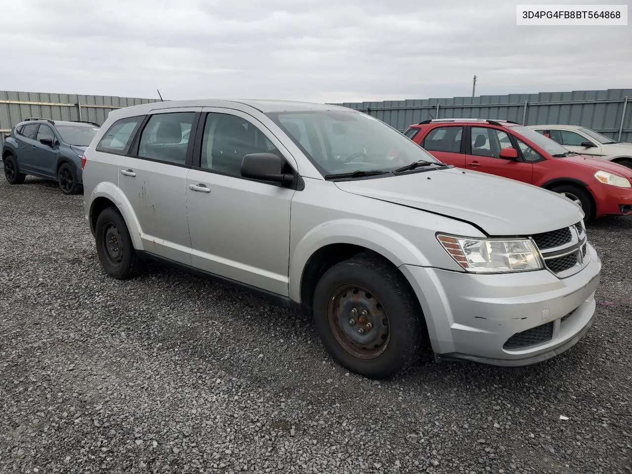 2011 Dodge Journey Express VIN: 3D4PG4FB8BT564868 Lot: 79927604