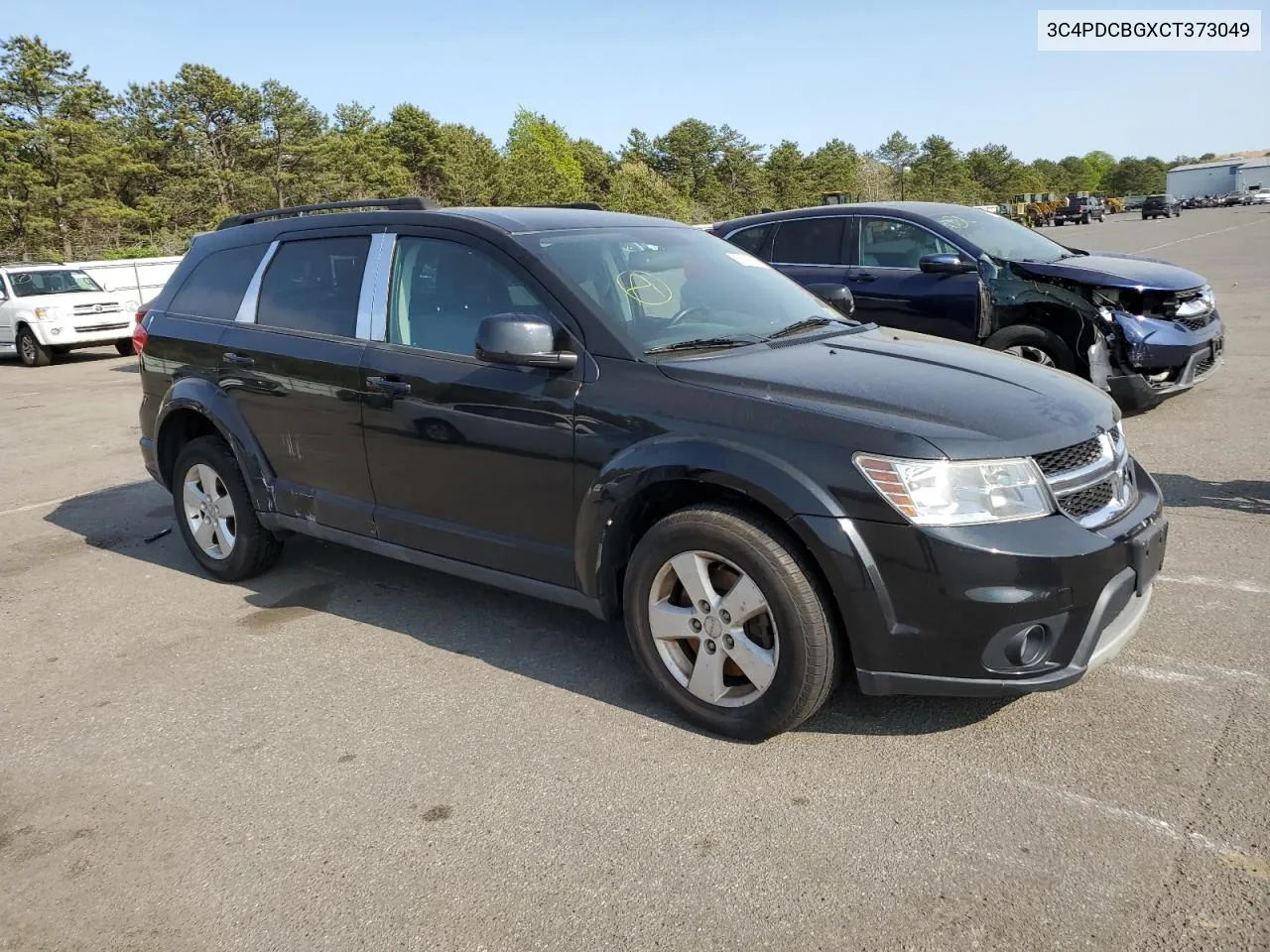 2012 Dodge Journey Sxt VIN: 3C4PDCBGXCT373049 Lot: 52632233