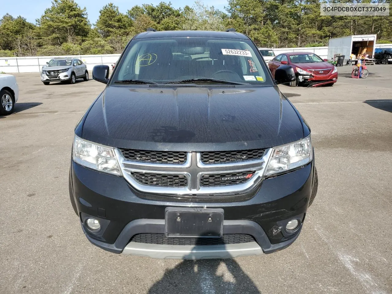 2012 Dodge Journey Sxt VIN: 3C4PDCBGXCT373049 Lot: 52632233