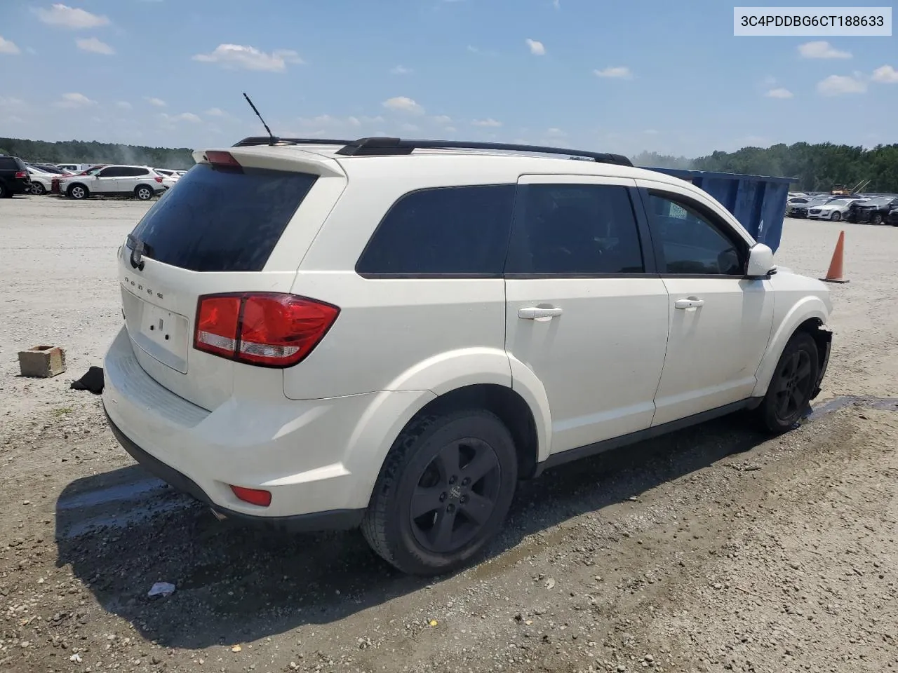 2012 Dodge Journey Sxt VIN: 3C4PDDBG6CT188633 Lot: 61898354