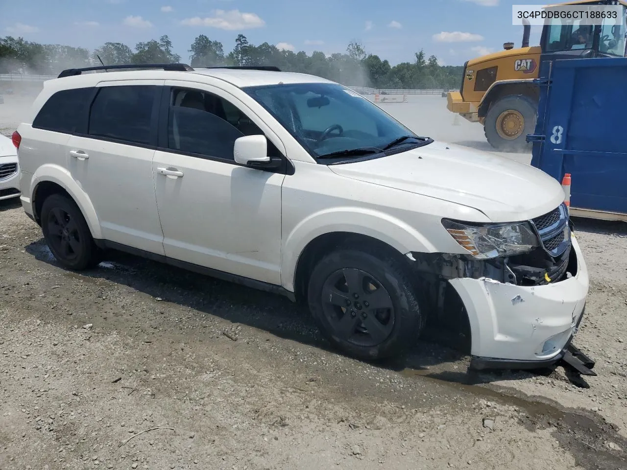 2012 Dodge Journey Sxt VIN: 3C4PDDBG6CT188633 Lot: 61898354