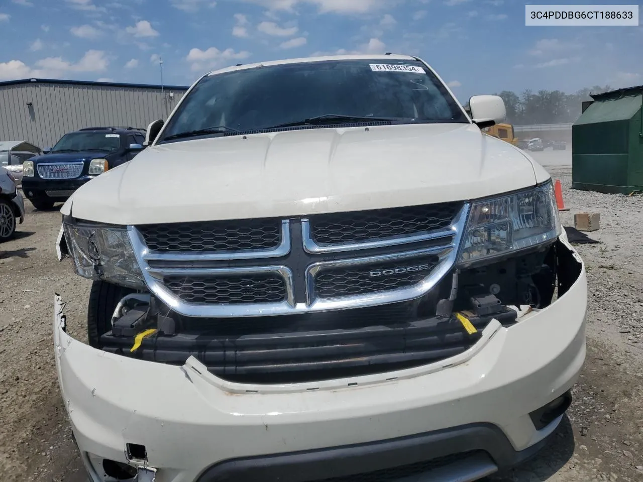 2012 Dodge Journey Sxt VIN: 3C4PDDBG6CT188633 Lot: 61898354