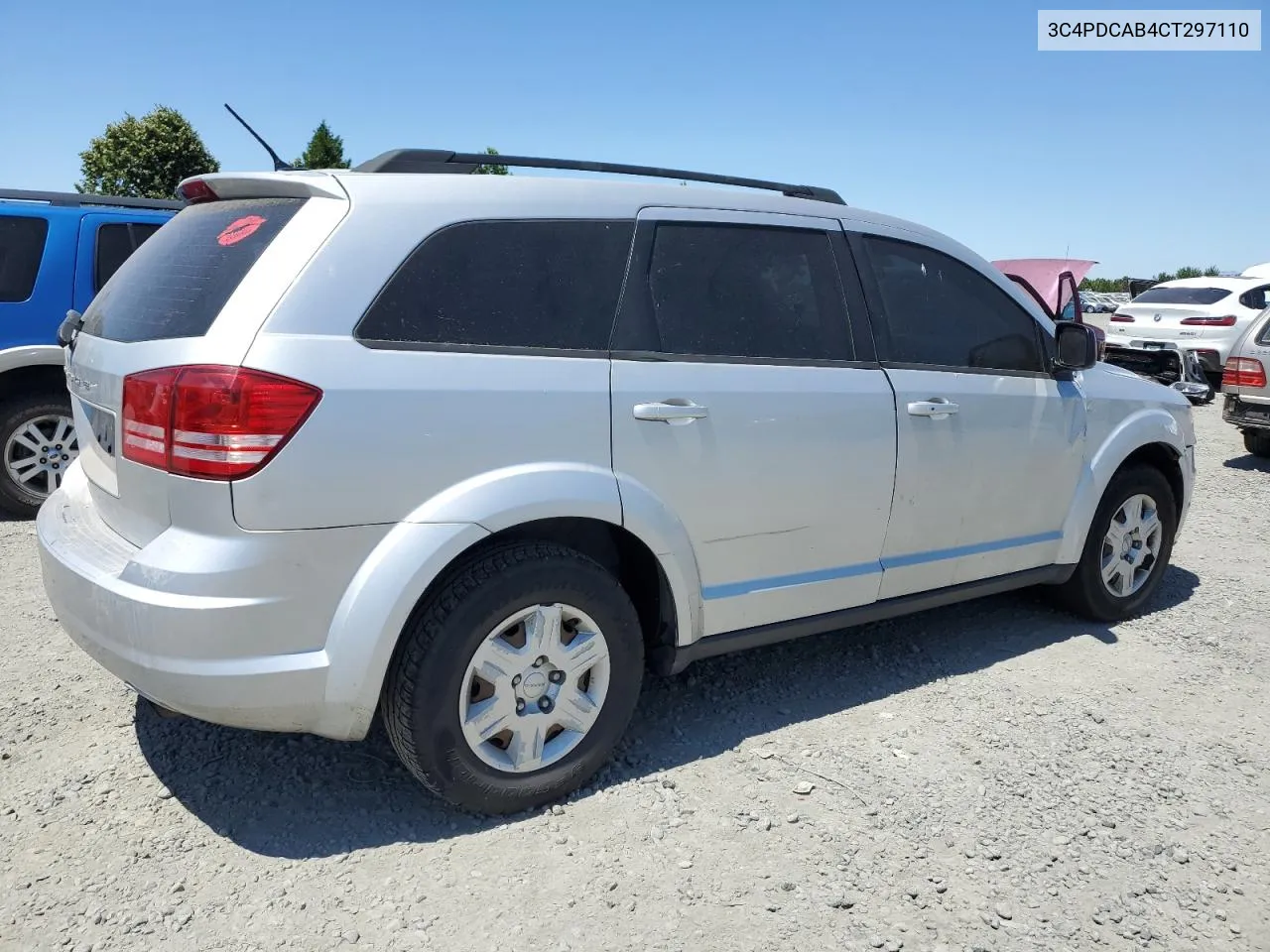 2012 Dodge Journey Se VIN: 3C4PDCAB4CT297110 Lot: 62447024