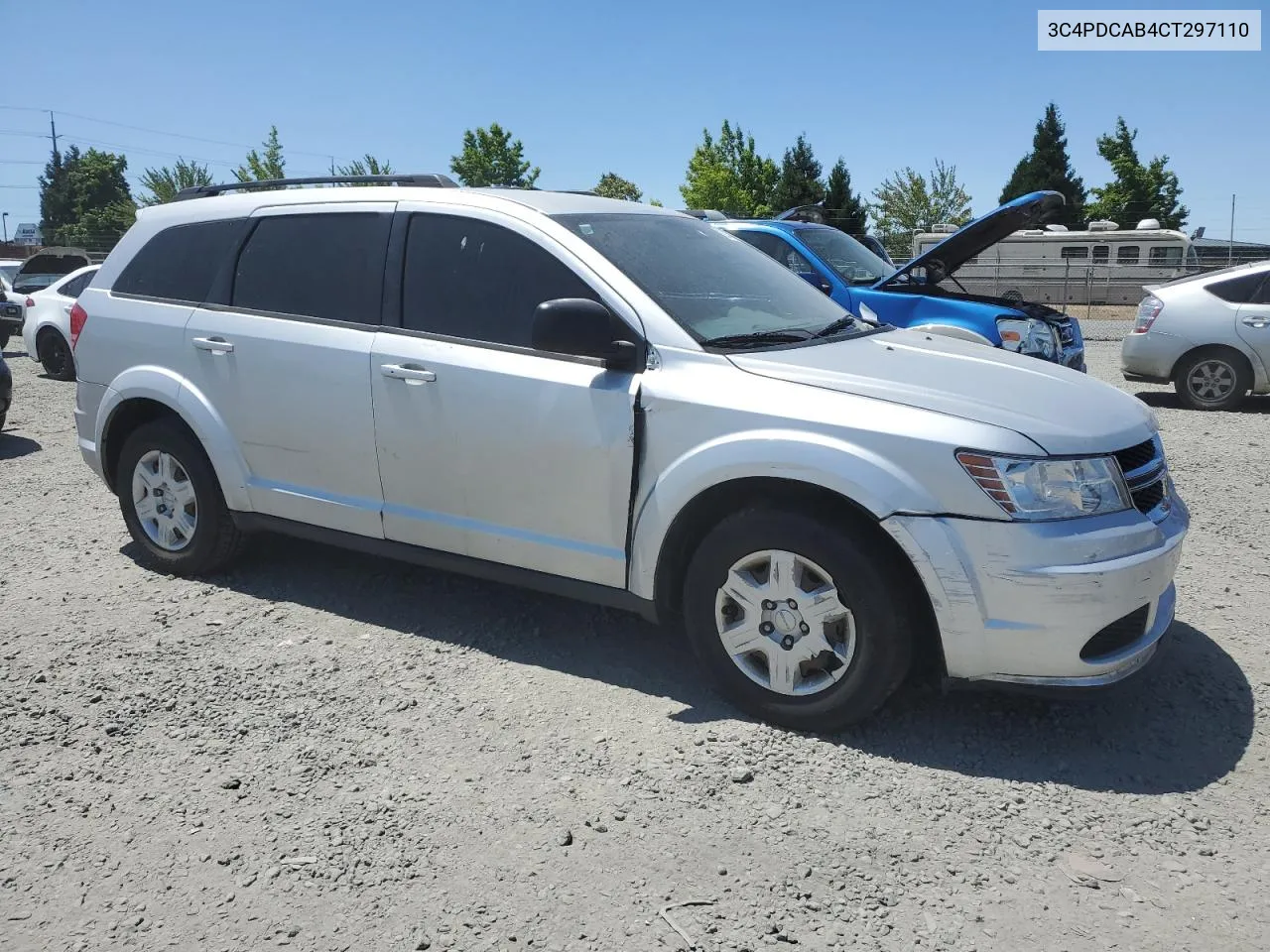 2012 Dodge Journey Se VIN: 3C4PDCAB4CT297110 Lot: 62447024