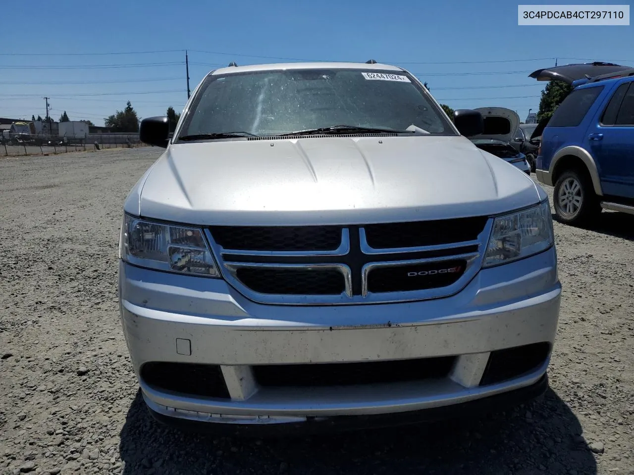 2012 Dodge Journey Se VIN: 3C4PDCAB4CT297110 Lot: 62447024