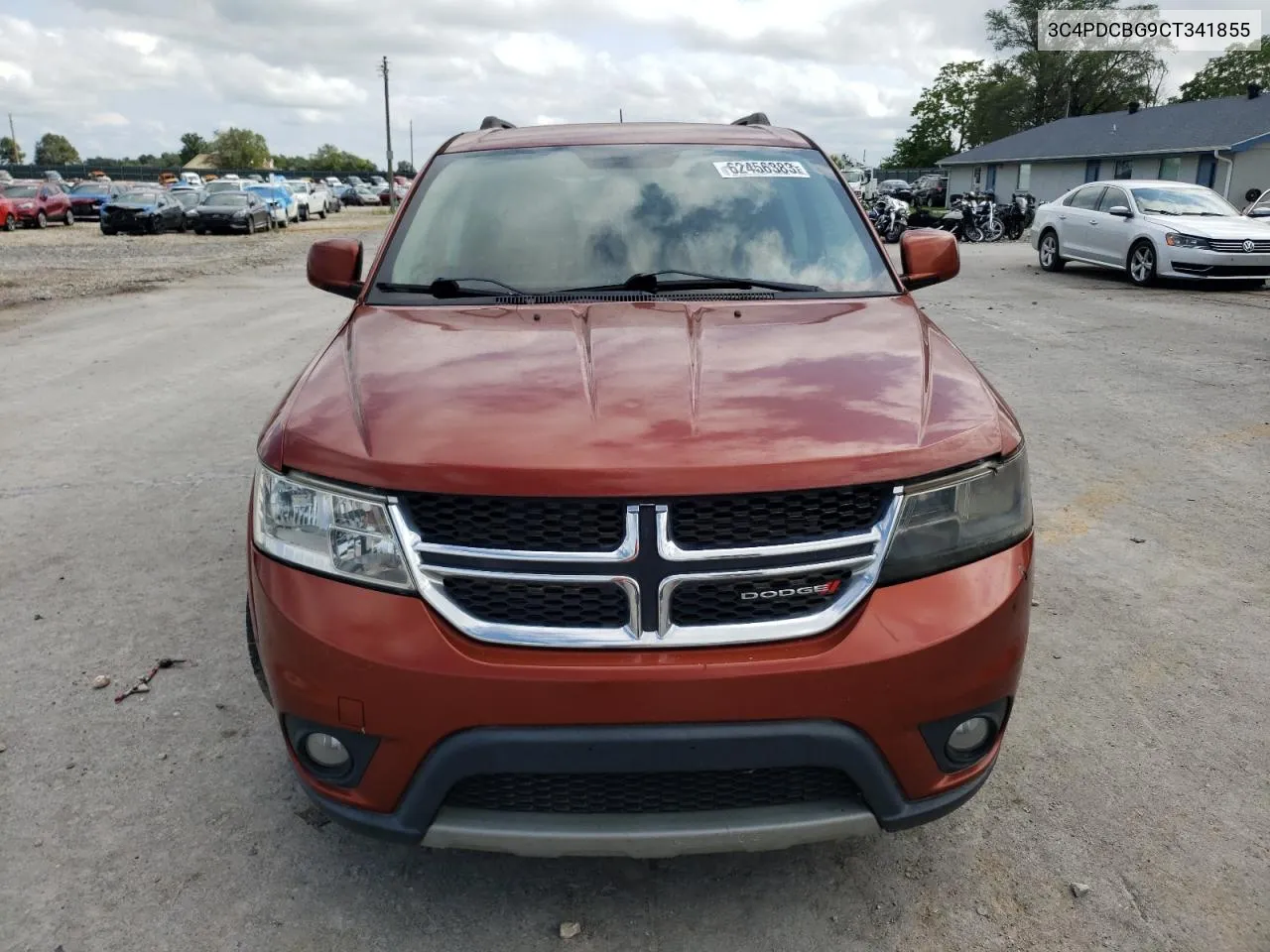 2012 Dodge Journey Sxt VIN: 3C4PDCBG9CT341855 Lot: 62456383