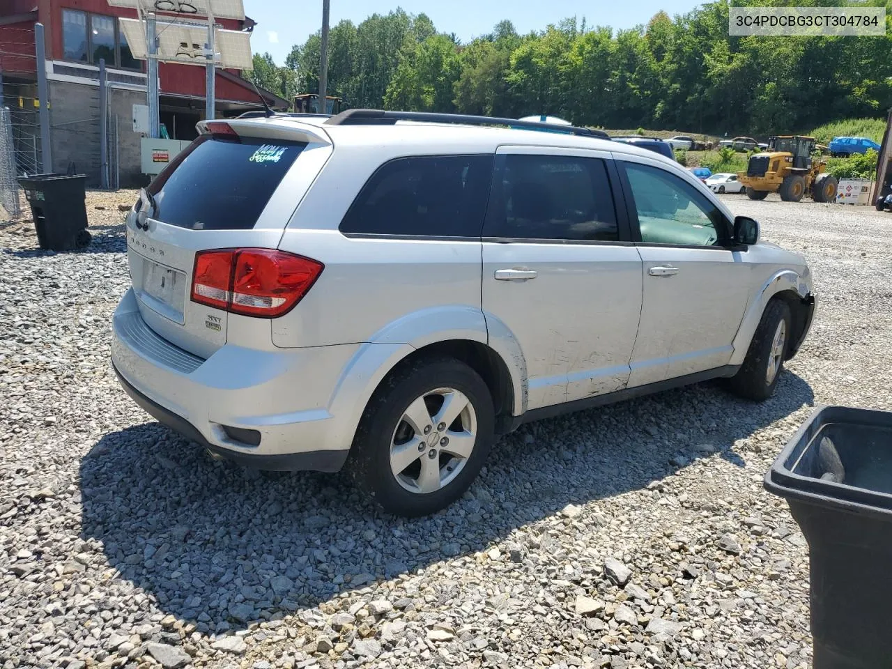 2012 Dodge Journey Sxt VIN: 3C4PDCBG3CT304784 Lot: 63832424