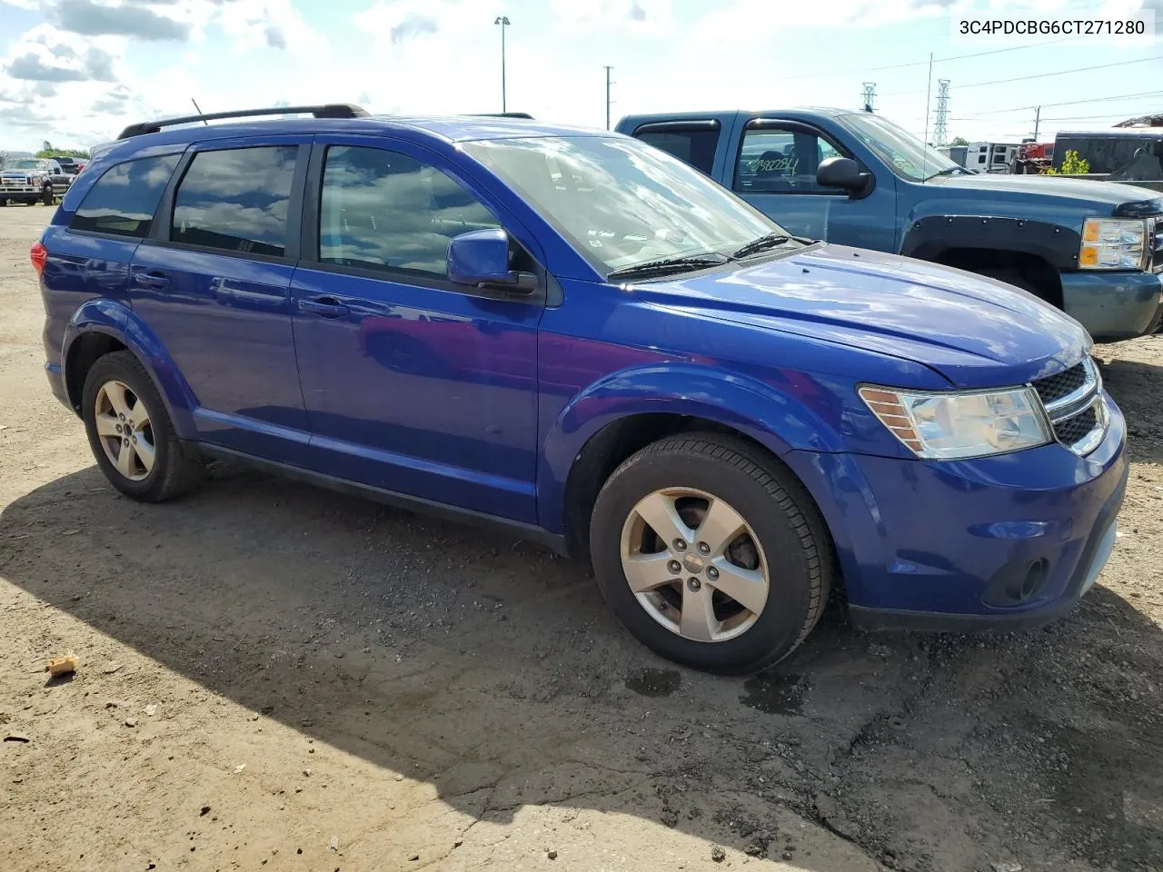 2012 Dodge Journey Sxt VIN: 3C4PDCBG6CT271280 Lot: 63885994