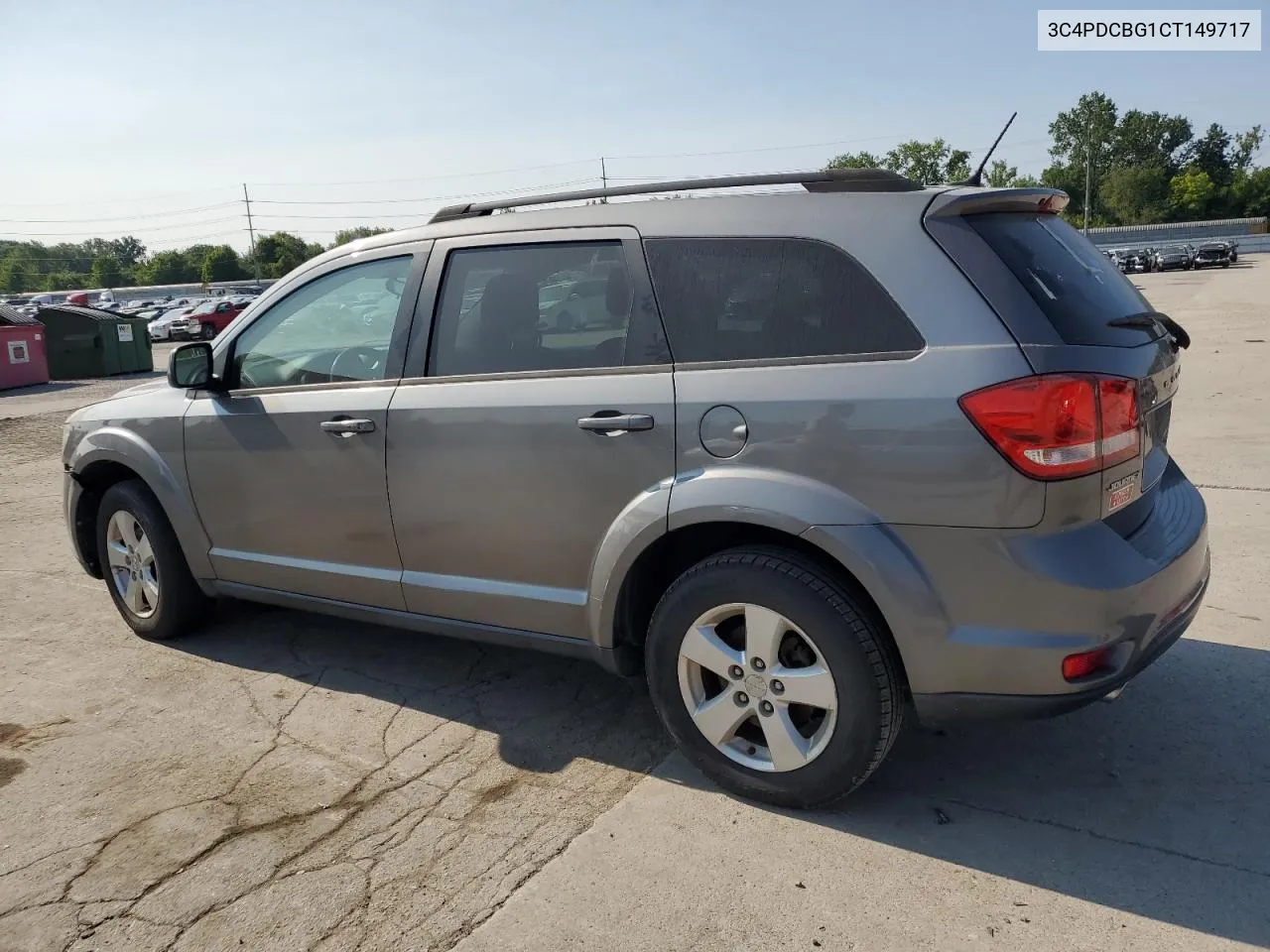 2012 Dodge Journey Sxt VIN: 3C4PDCBG1CT149717 Lot: 64690594