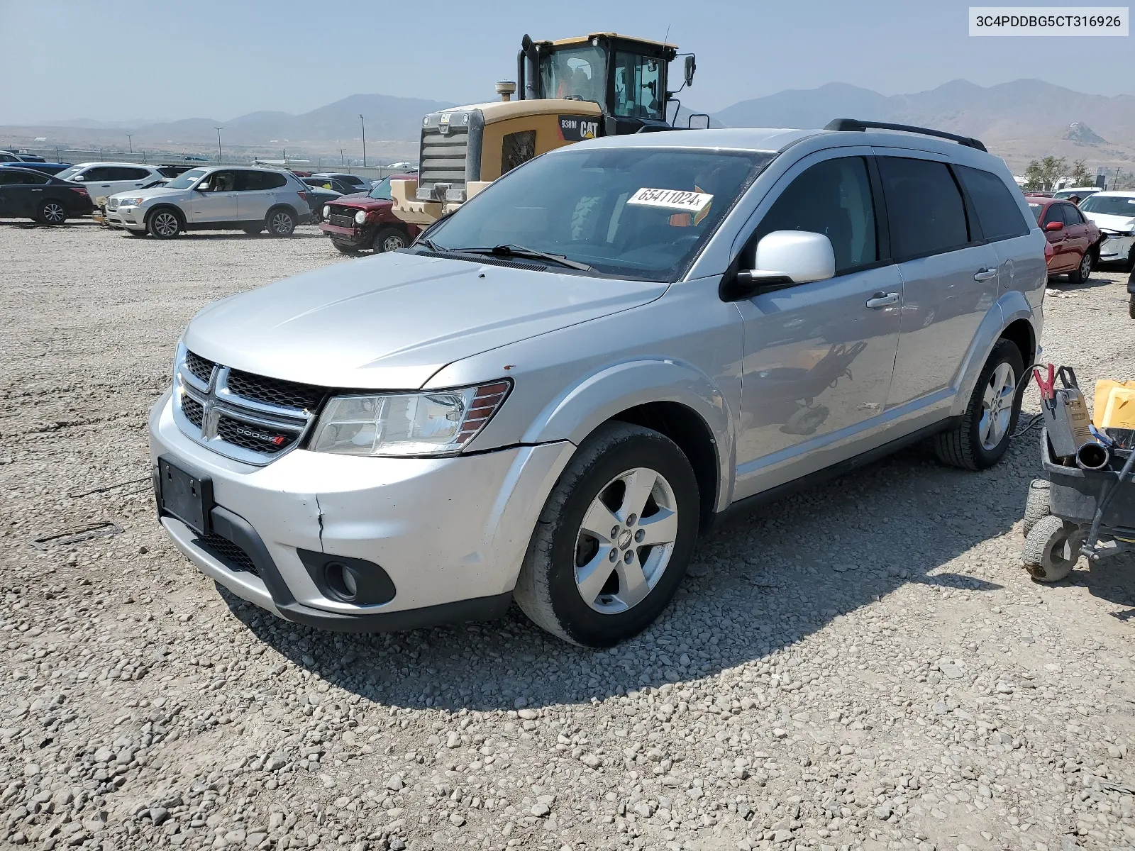 2012 Dodge Journey Sxt VIN: 3C4PDDBG5CT316926 Lot: 65411024