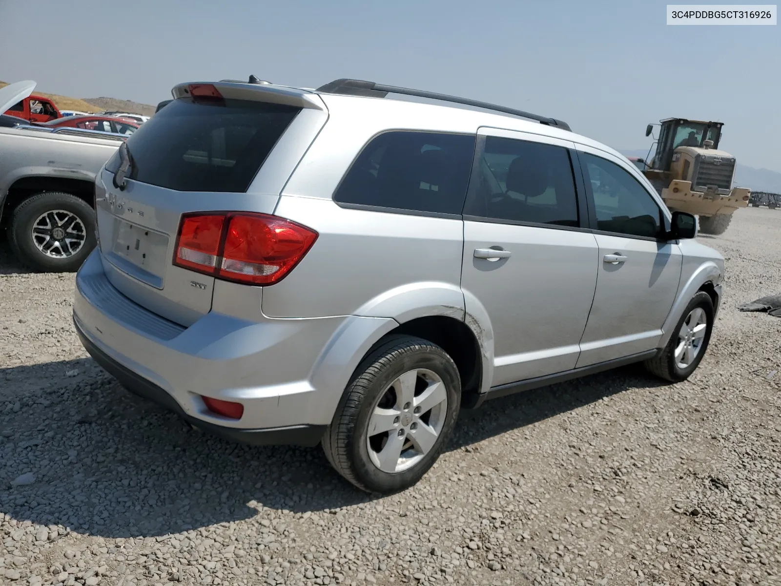 2012 Dodge Journey Sxt VIN: 3C4PDDBG5CT316926 Lot: 65411024