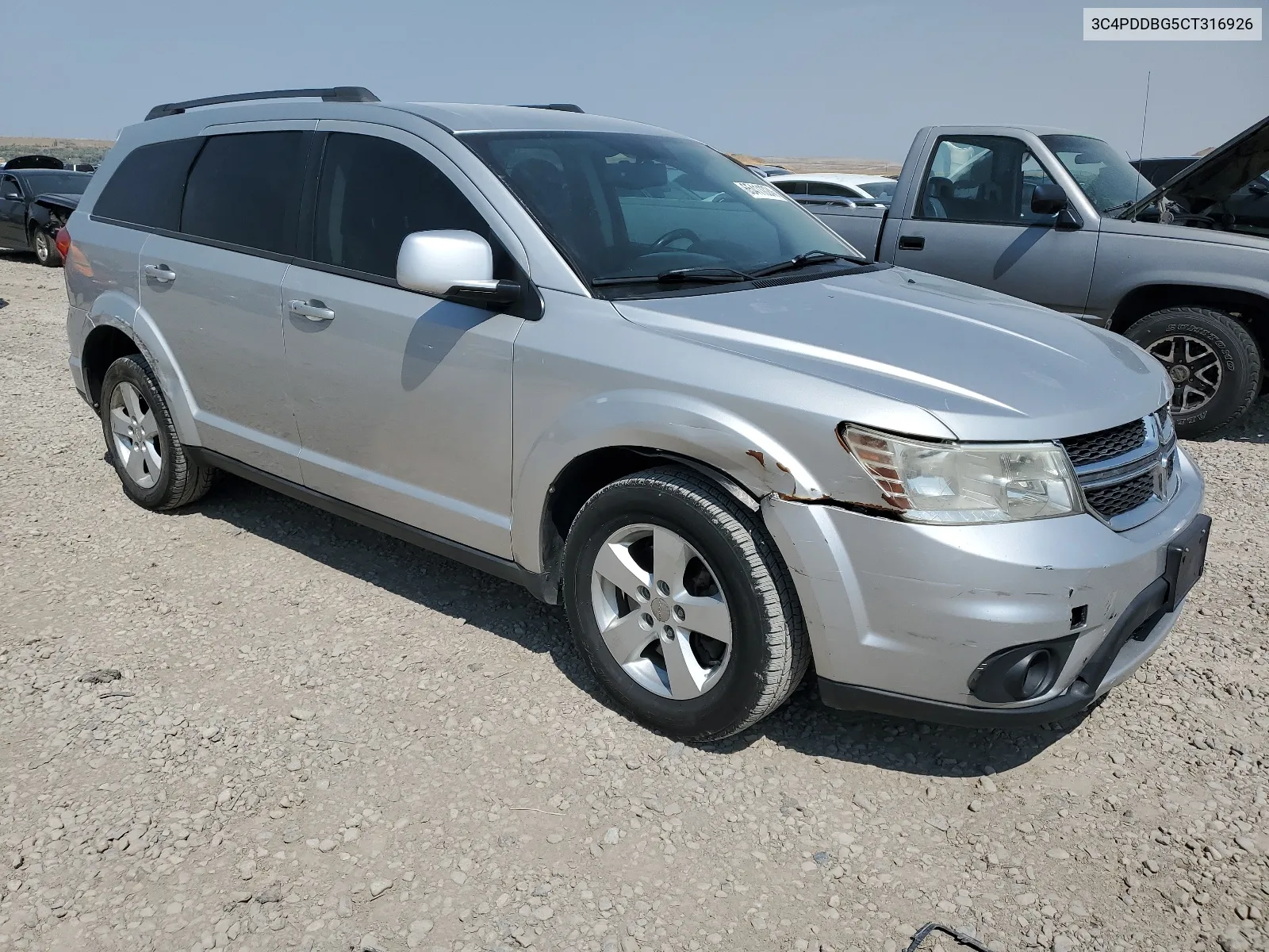 2012 Dodge Journey Sxt VIN: 3C4PDDBG5CT316926 Lot: 65411024