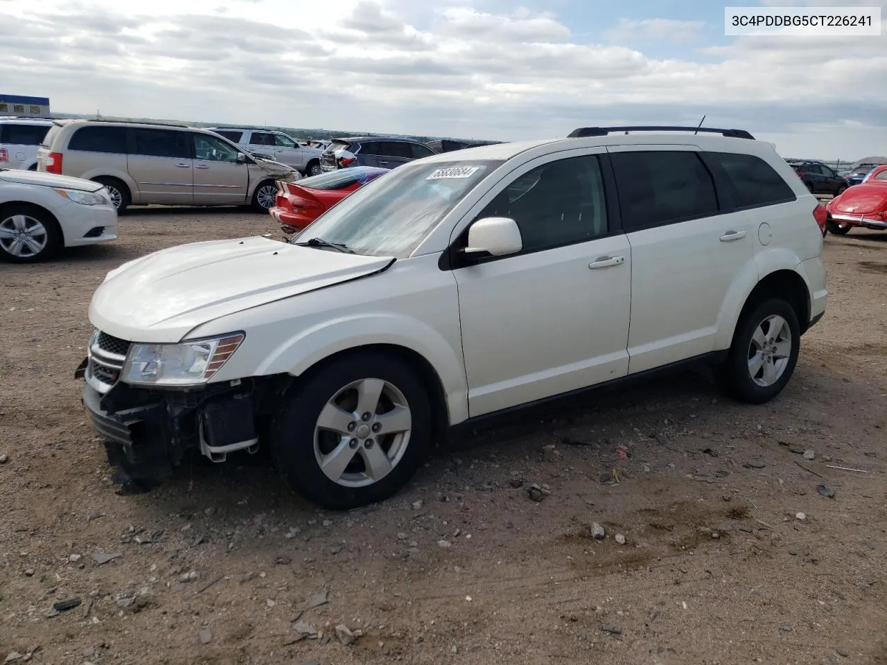 2012 Dodge Journey Sxt VIN: 3C4PDDBG5CT226241 Lot: 65830684