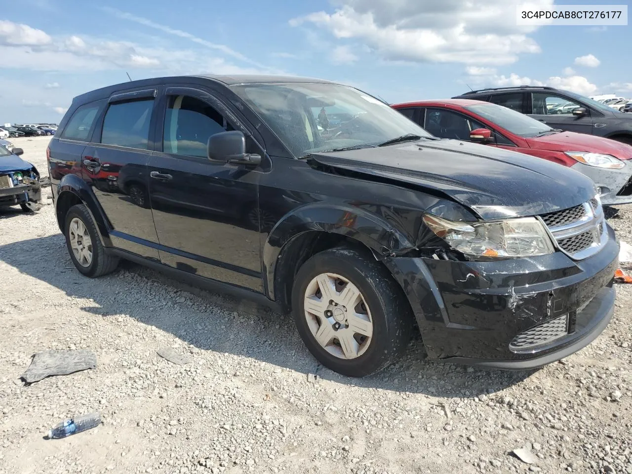 2012 Dodge Journey Se VIN: 3C4PDCAB8CT276177 Lot: 66533074