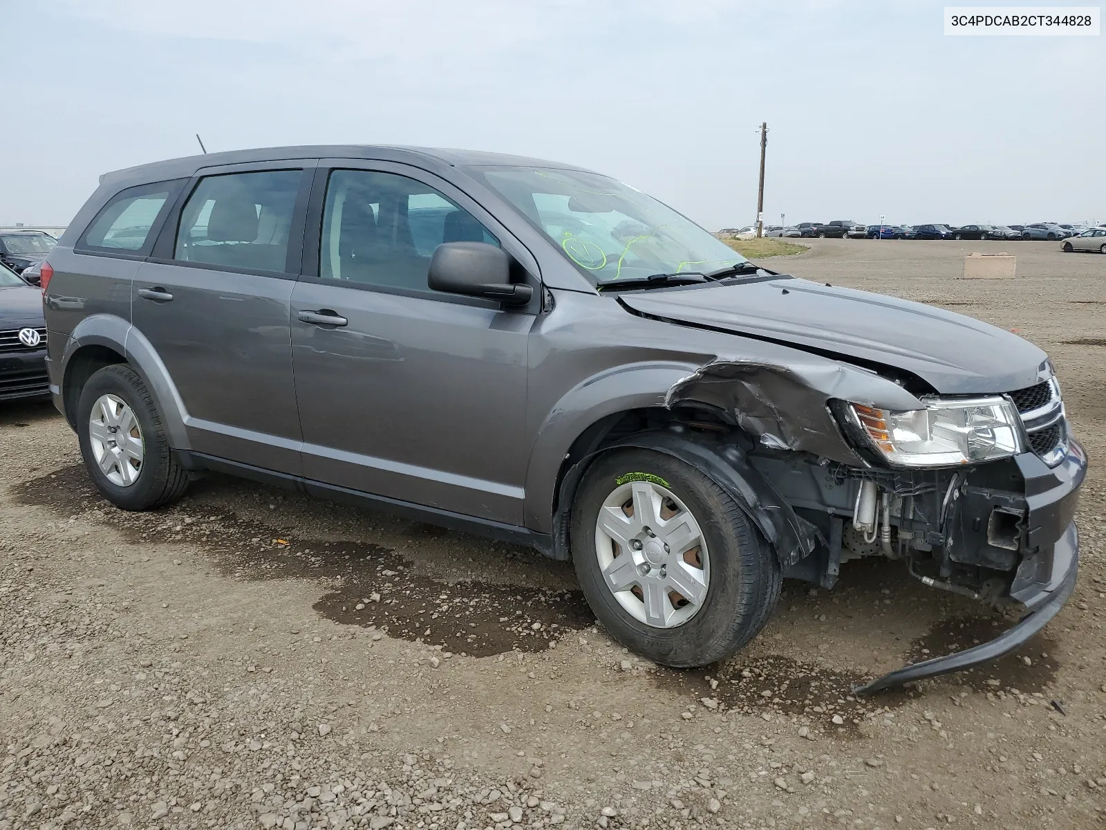 2012 Dodge Journey Se VIN: 3C4PDCAB2CT344828 Lot: 67405764