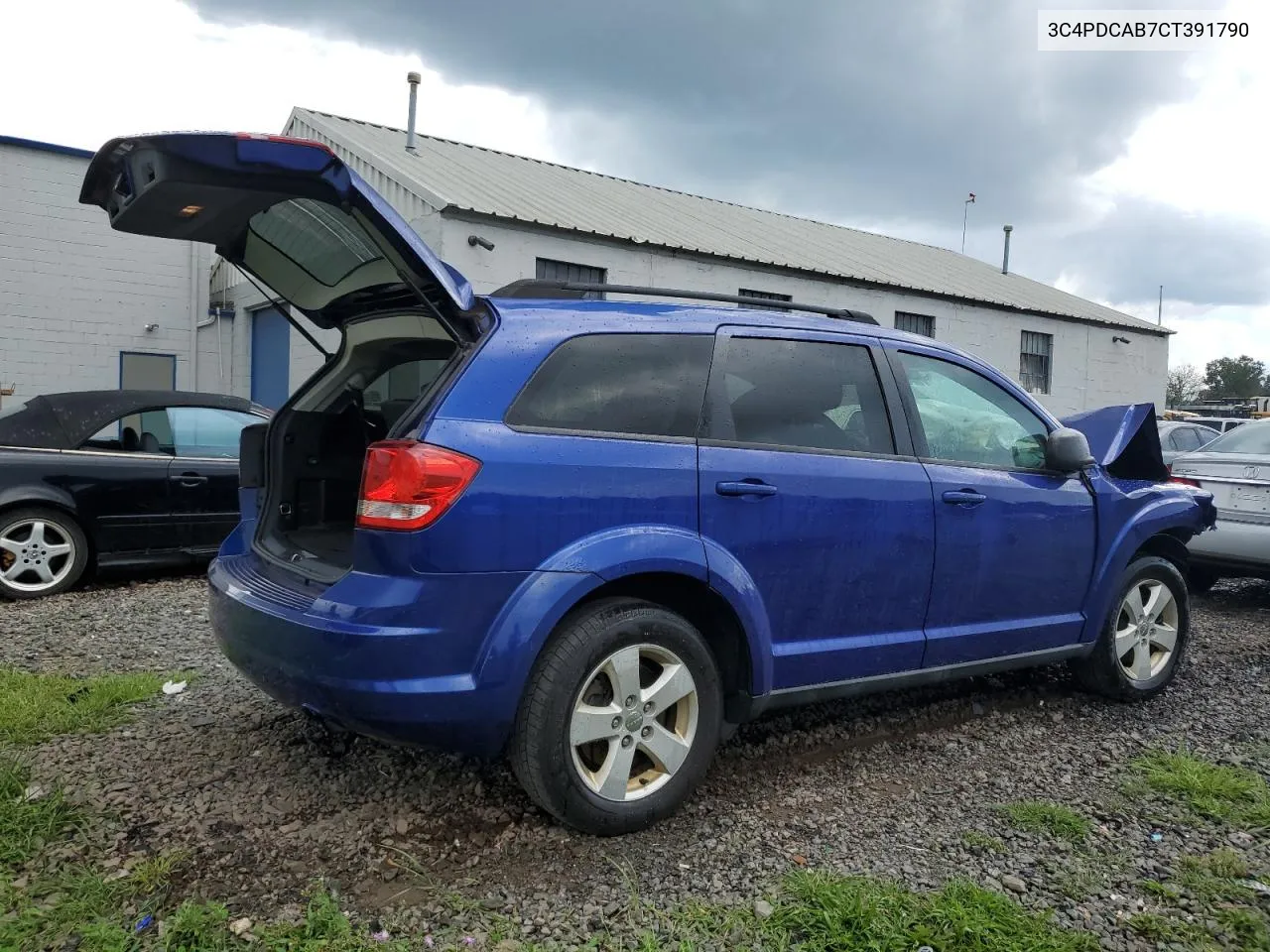 2012 Dodge Journey Se VIN: 3C4PDCAB7CT391790 Lot: 67490434