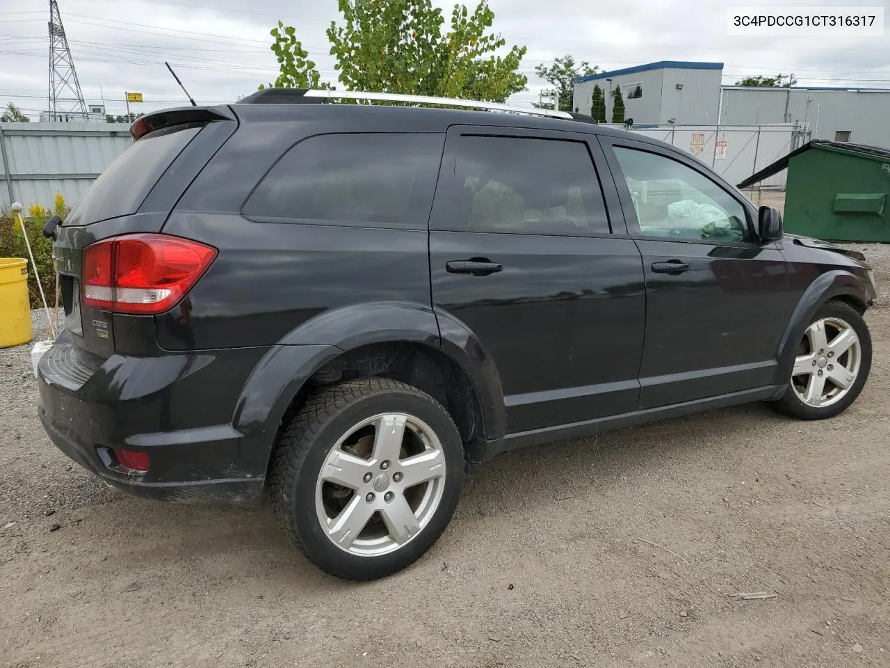 2012 Dodge Journey Sxt VIN: 3C4PDCCG1CT316317 Lot: 68573694