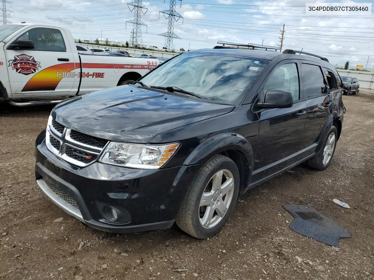 2012 Dodge Journey Sxt VIN: 3C4PDDBG7CT305460 Lot: 69231784