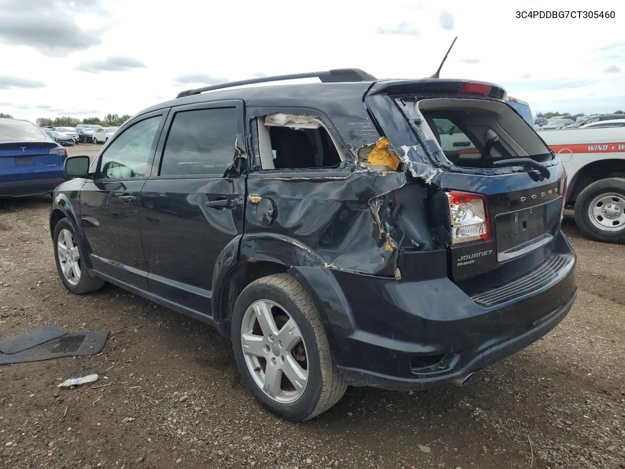 2012 Dodge Journey Sxt VIN: 3C4PDDBG7CT305460 Lot: 69231784