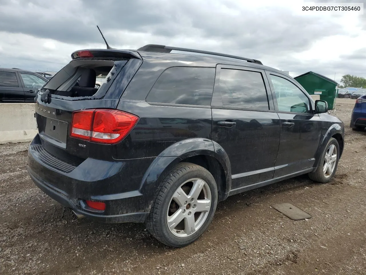 2012 Dodge Journey Sxt VIN: 3C4PDDBG7CT305460 Lot: 69231784