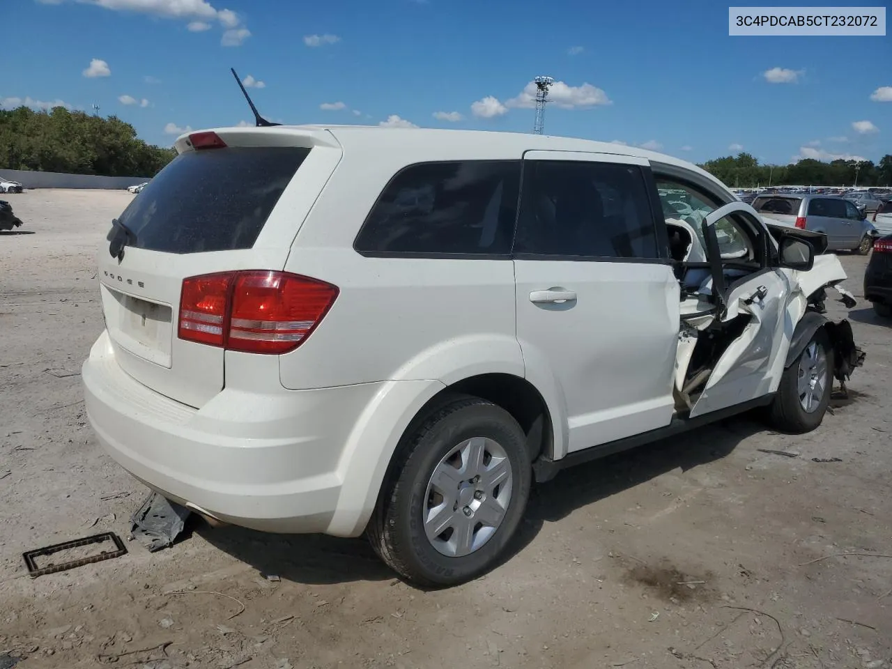 2012 Dodge Journey Se VIN: 3C4PDCAB5CT232072 Lot: 69419164