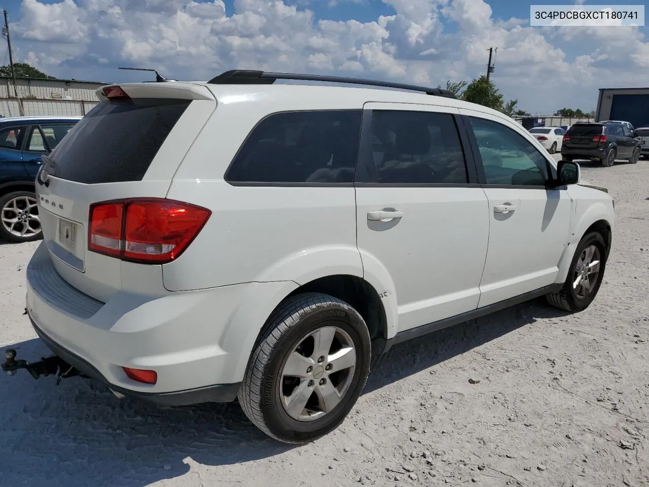 2012 Dodge Journey Sxt VIN: 3C4PDCBGXCT180741 Lot: 69516224