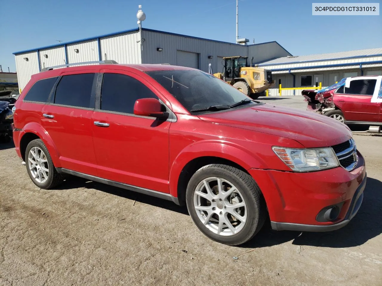 2012 Dodge Journey Crew VIN: 3C4PDCDG1CT331012 Lot: 69697274