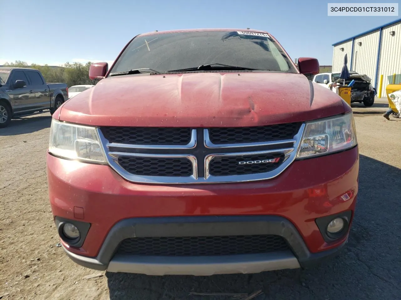 2012 Dodge Journey Crew VIN: 3C4PDCDG1CT331012 Lot: 69697274