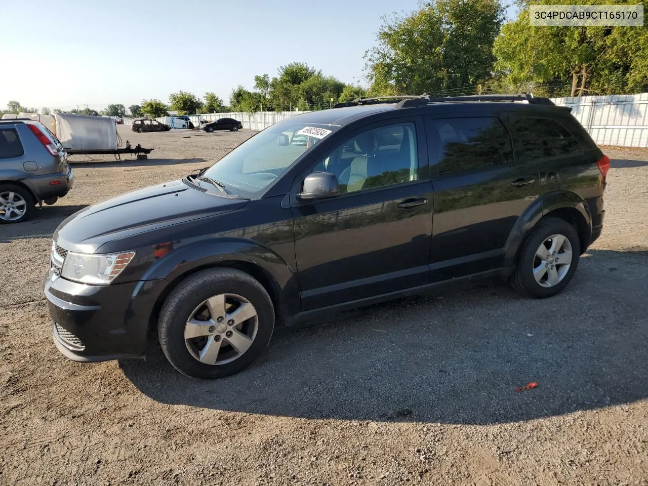 3C4PDCAB9CT165170 2012 Dodge Journey Se