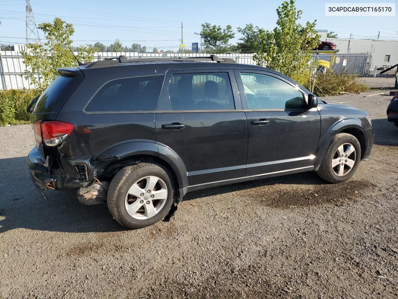 2012 Dodge Journey Se VIN: 3C4PDCAB9CT165170 Lot: 69925934