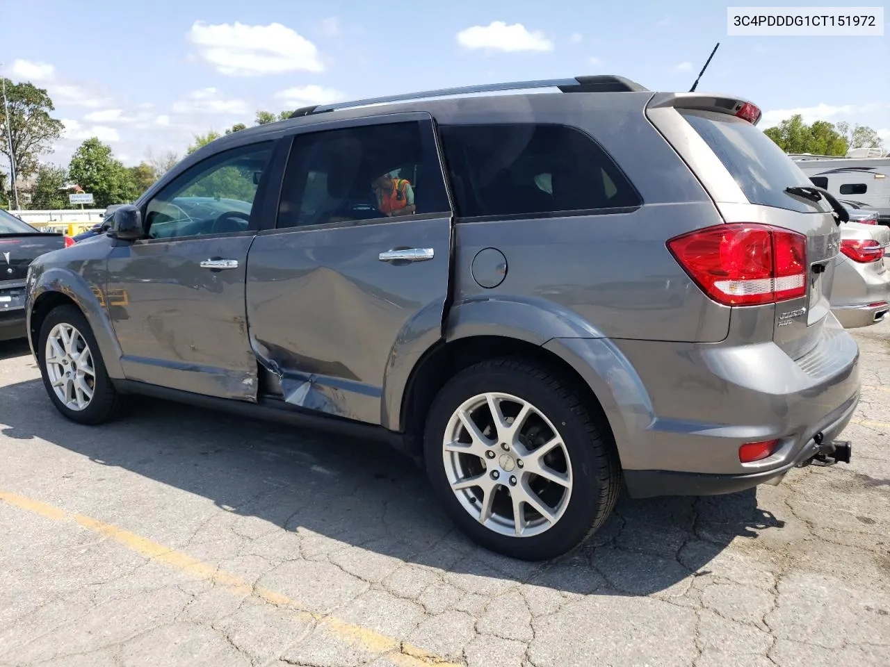 2012 Dodge Journey Crew VIN: 3C4PDDDG1CT151972 Lot: 70026404