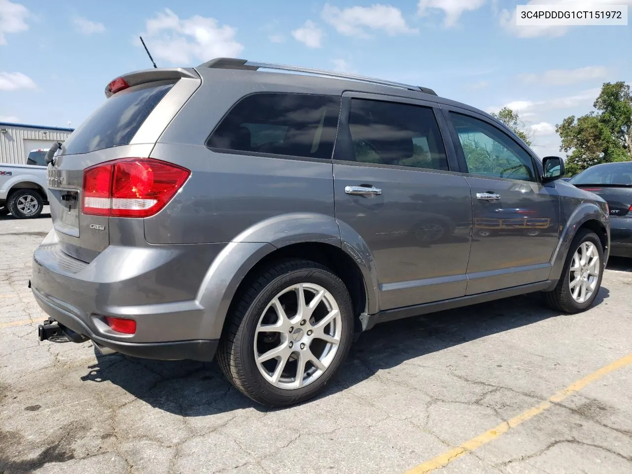 2012 Dodge Journey Crew VIN: 3C4PDDDG1CT151972 Lot: 70026404