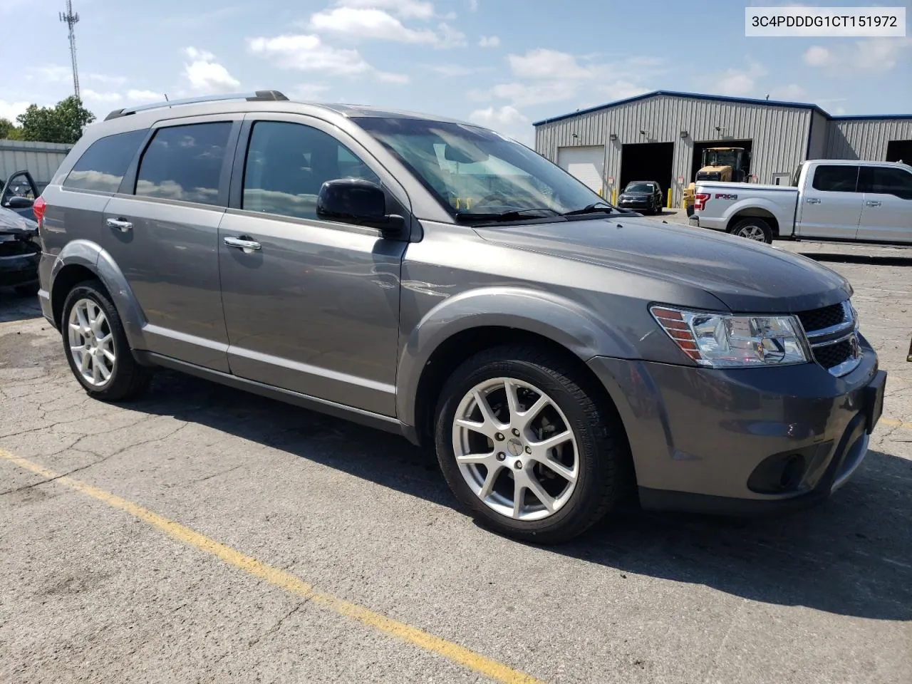 2012 Dodge Journey Crew VIN: 3C4PDDDG1CT151972 Lot: 70026404