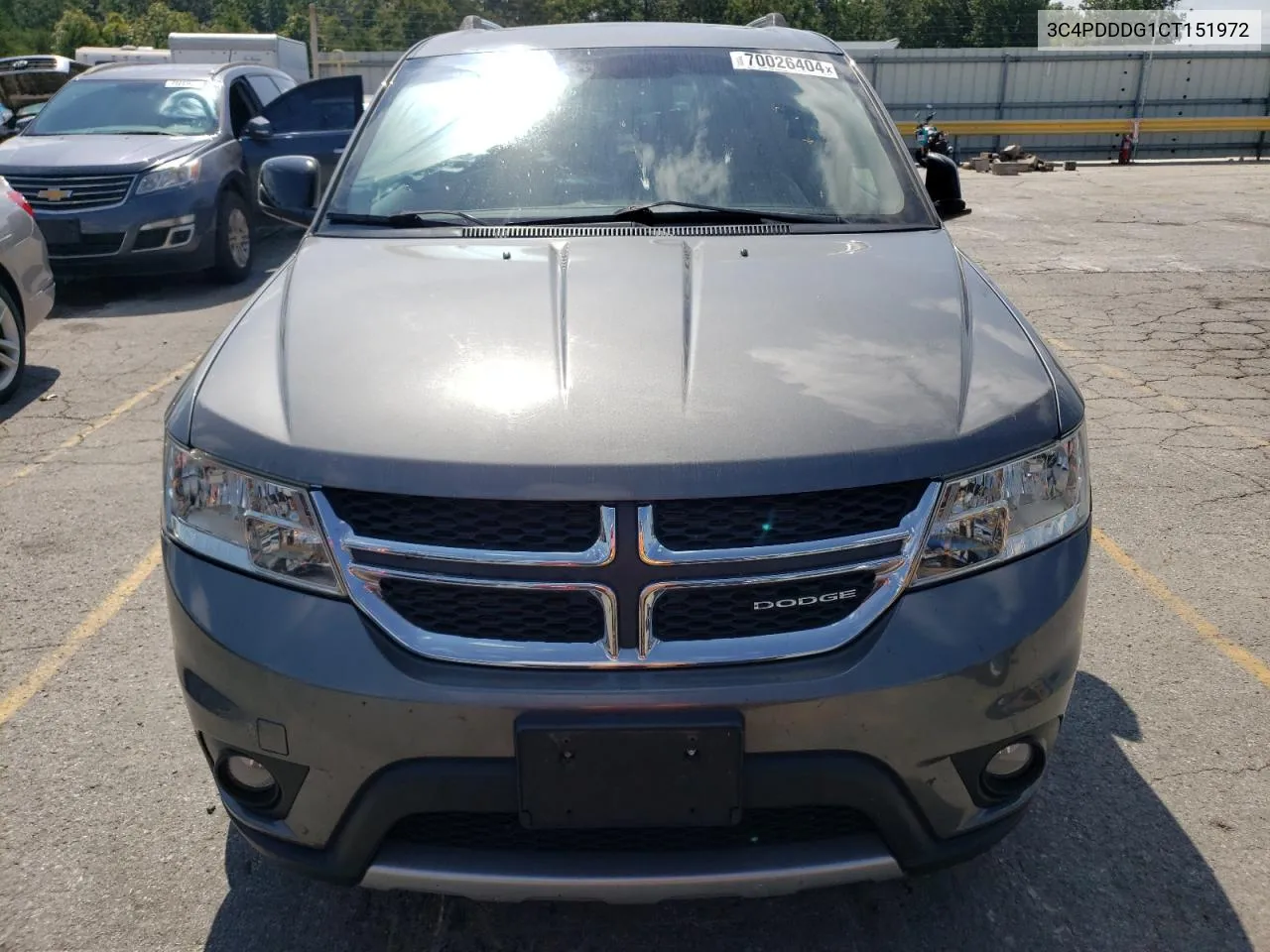 2012 Dodge Journey Crew VIN: 3C4PDDDG1CT151972 Lot: 70026404