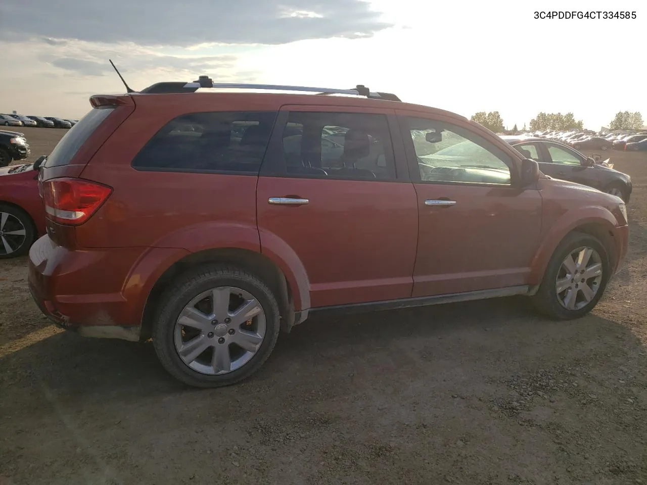 2012 Dodge Journey R/T VIN: 3C4PDDFG4CT334585 Lot: 70061034