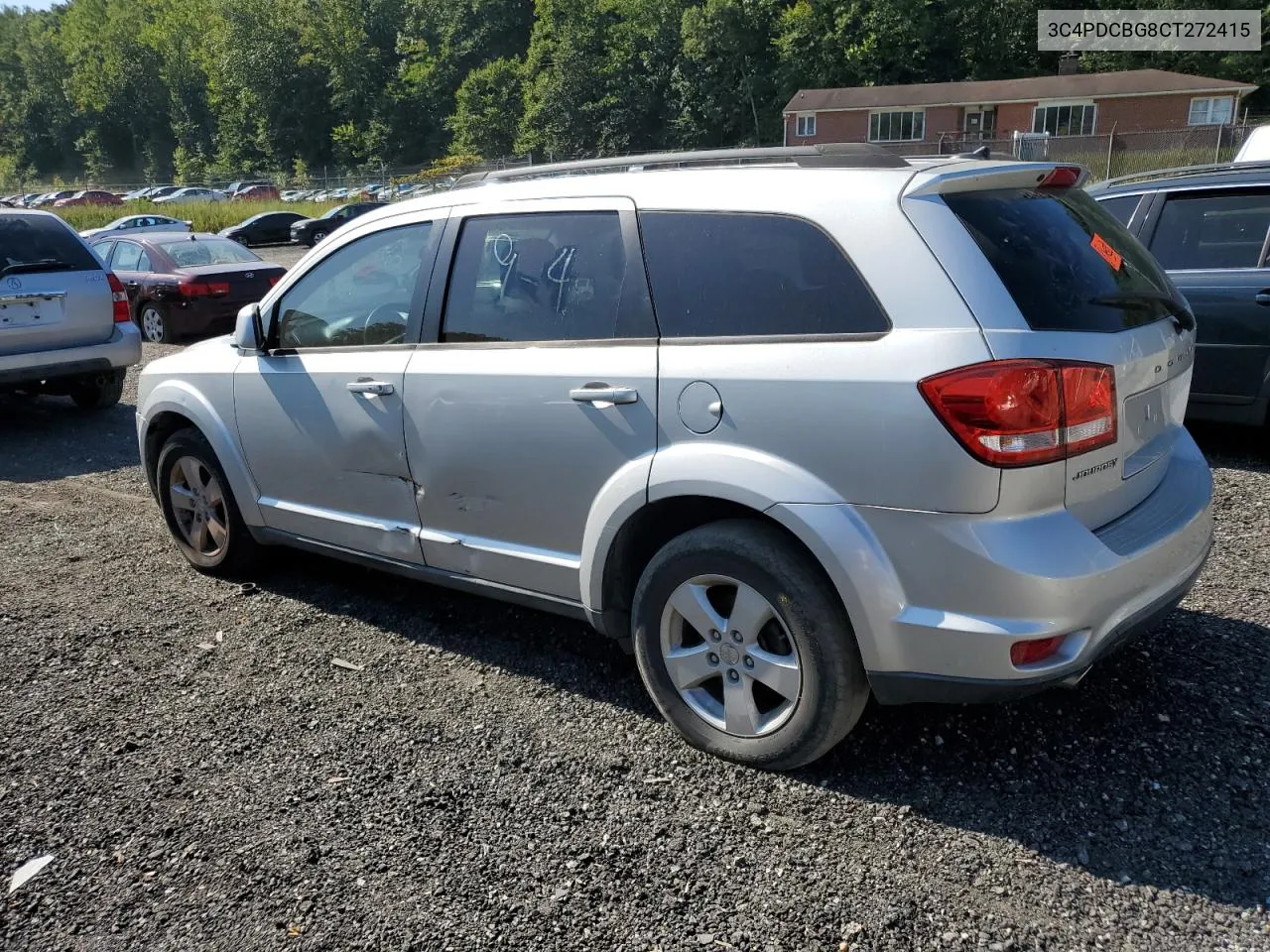 2012 Dodge Journey Sxt VIN: 3C4PDCBG8CT272415 Lot: 70432004