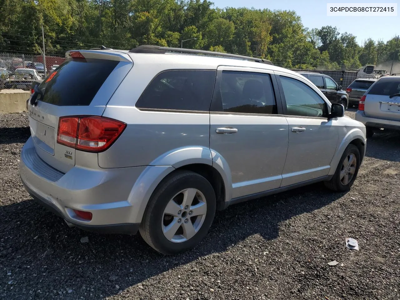 2012 Dodge Journey Sxt VIN: 3C4PDCBG8CT272415 Lot: 70432004