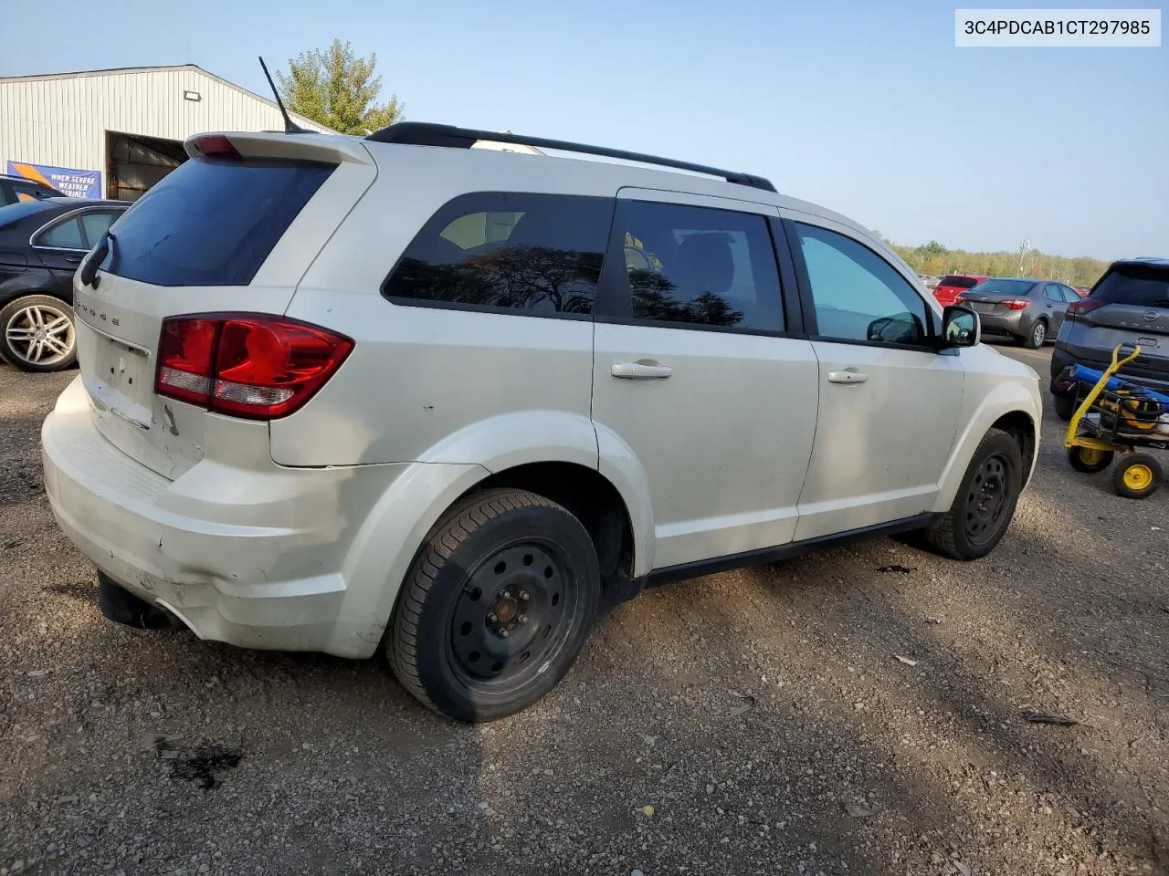 2012 Dodge Journey Se VIN: 3C4PDCAB1CT297985 Lot: 70570704