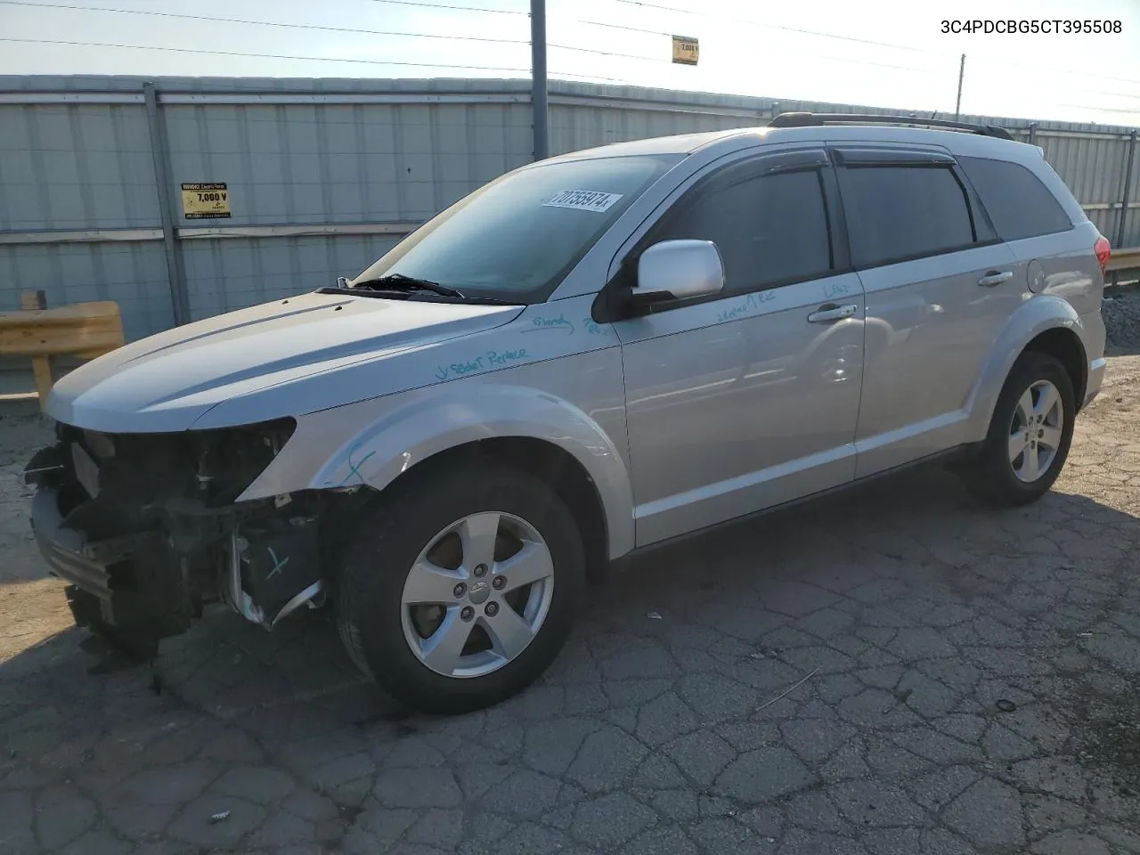 2012 Dodge Journey Sxt VIN: 3C4PDCBG5CT395508 Lot: 70755974