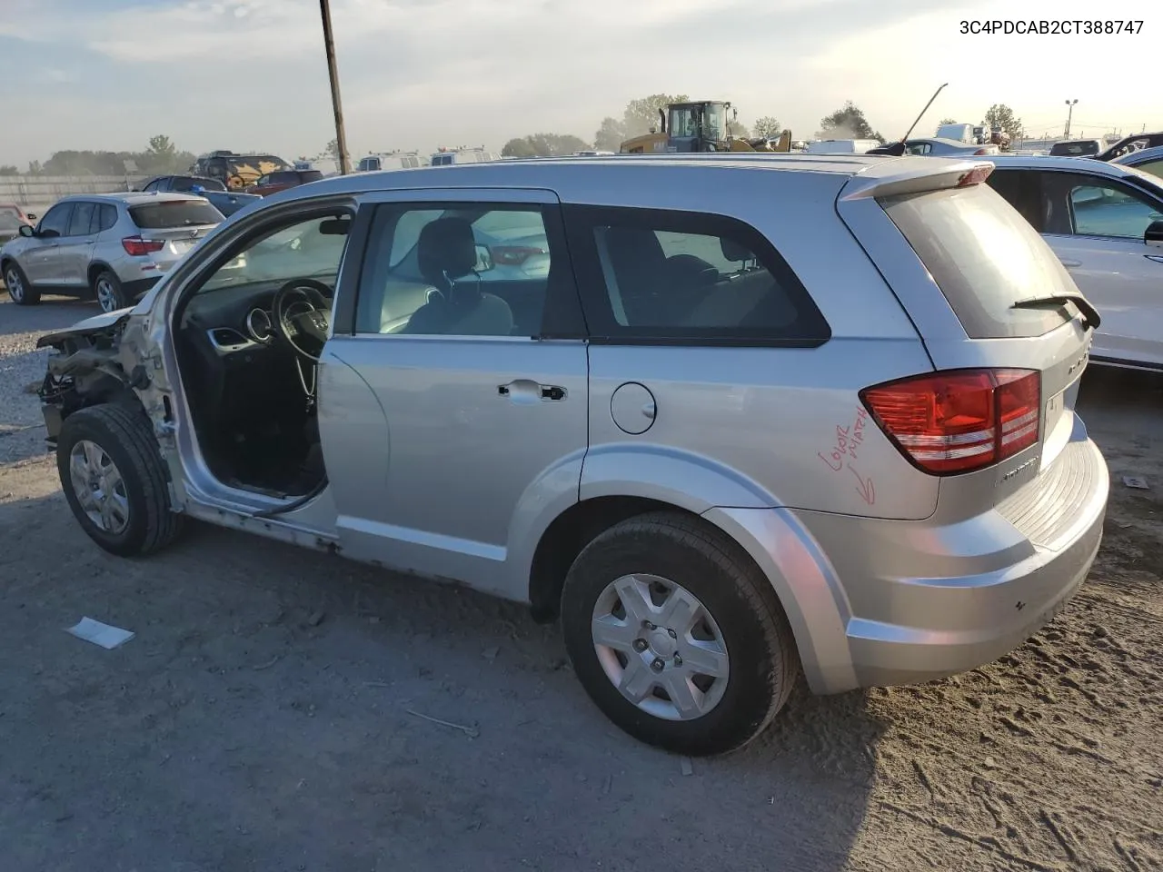 2012 Dodge Journey Se VIN: 3C4PDCAB2CT388747 Lot: 71419714