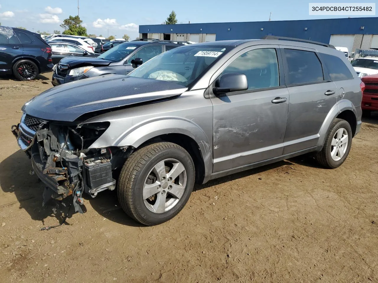 2012 Dodge Journey Sxt VIN: 3C4PDCBG4CT255482 Lot: 71959714