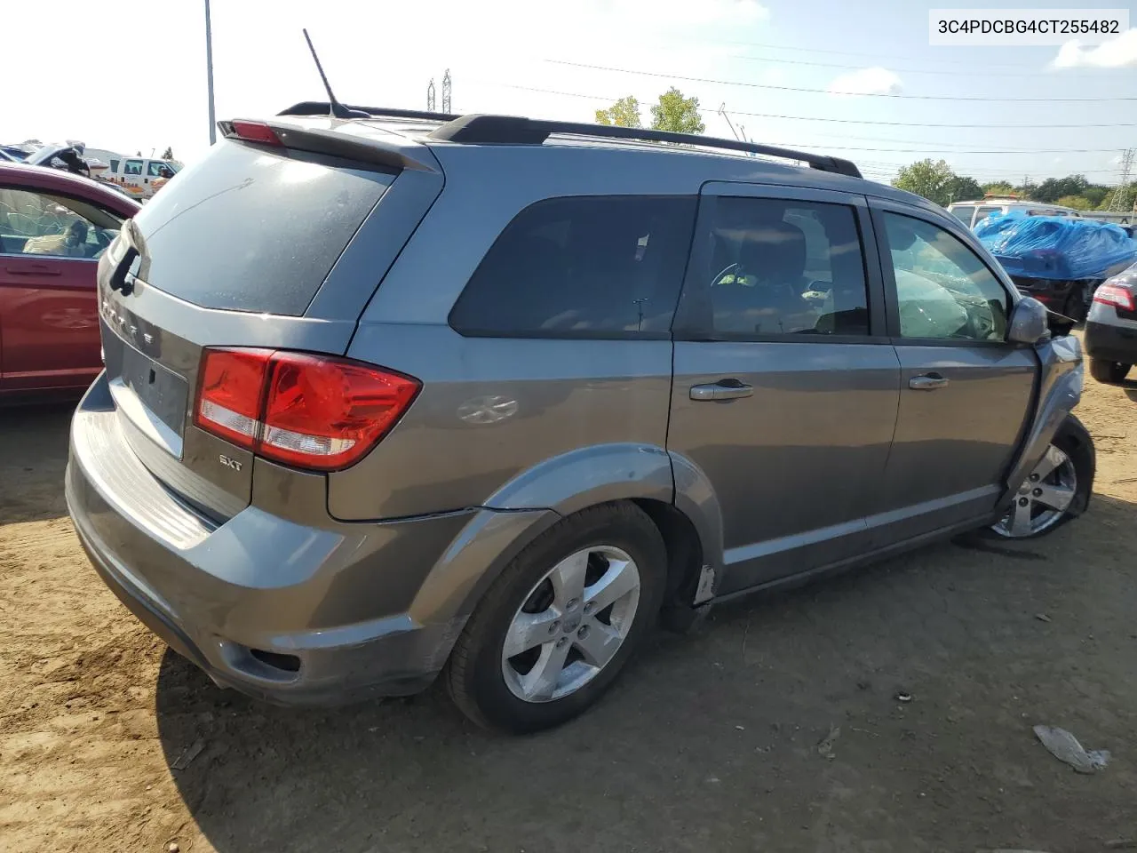 2012 Dodge Journey Sxt VIN: 3C4PDCBG4CT255482 Lot: 71959714