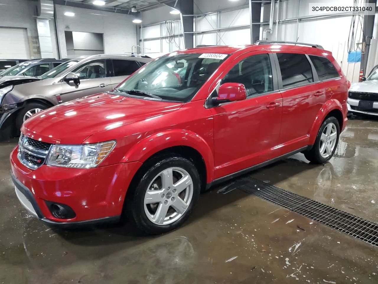 2012 Dodge Journey Sxt VIN: 3C4PDCBG2CT331040 Lot: 72083604