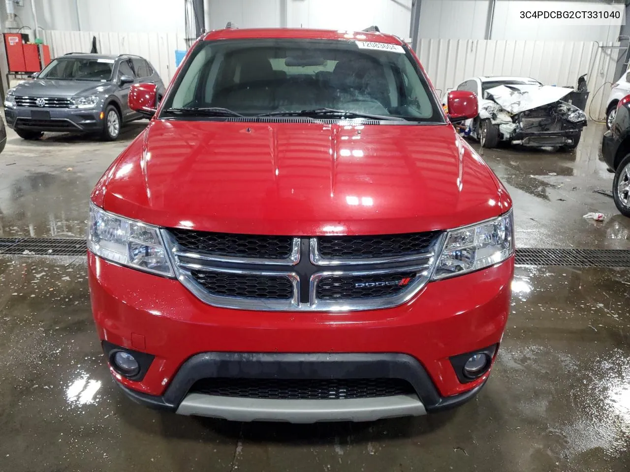 2012 Dodge Journey Sxt VIN: 3C4PDCBG2CT331040 Lot: 72083604