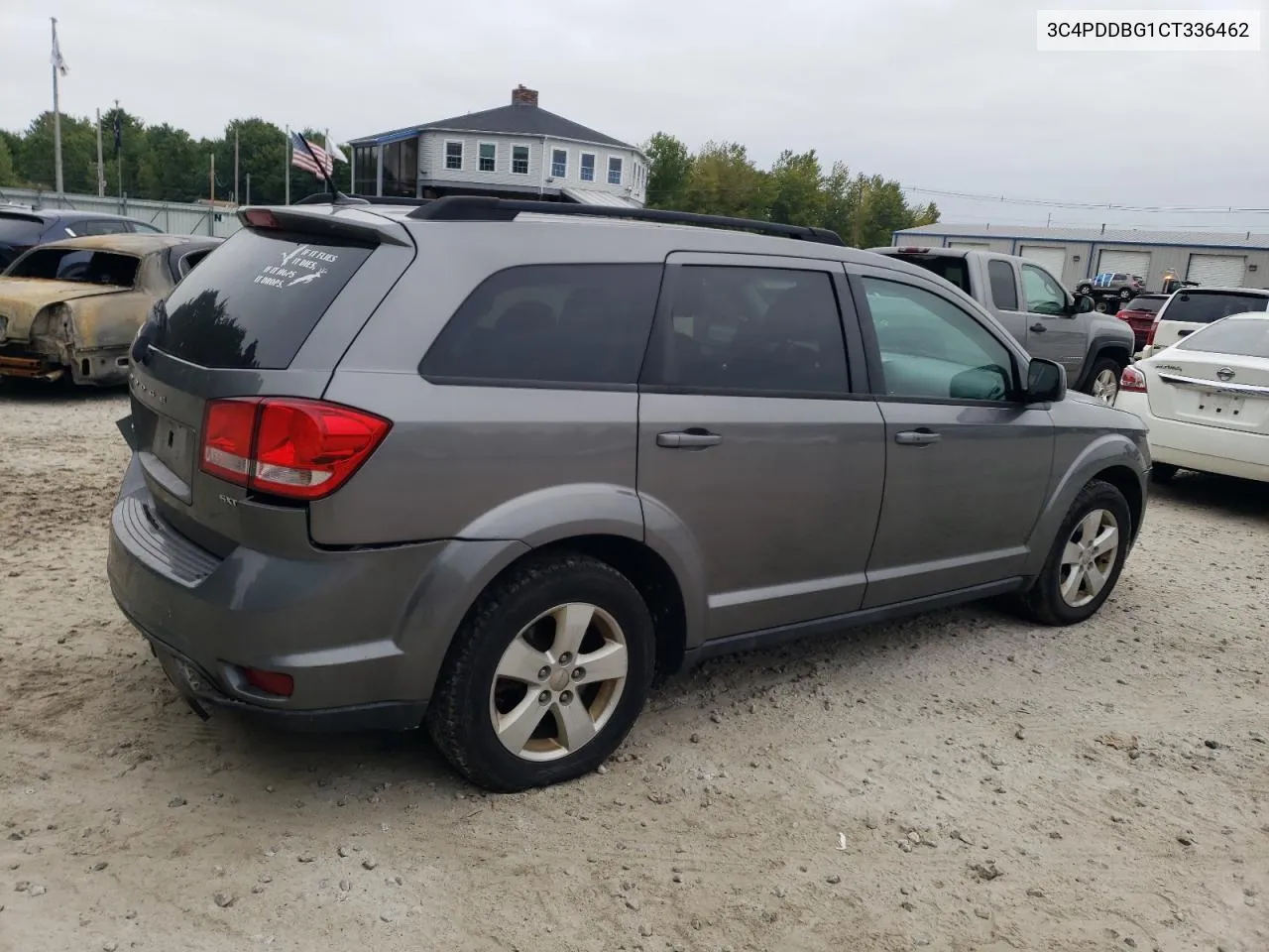 2012 Dodge Journey Sxt VIN: 3C4PDDBG1CT336462 Lot: 72592444