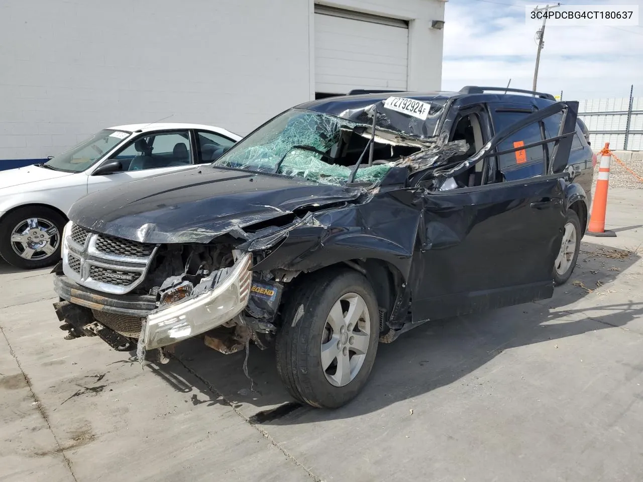 2012 Dodge Journey Sxt VIN: 3C4PDCBG4CT180637 Lot: 72792924