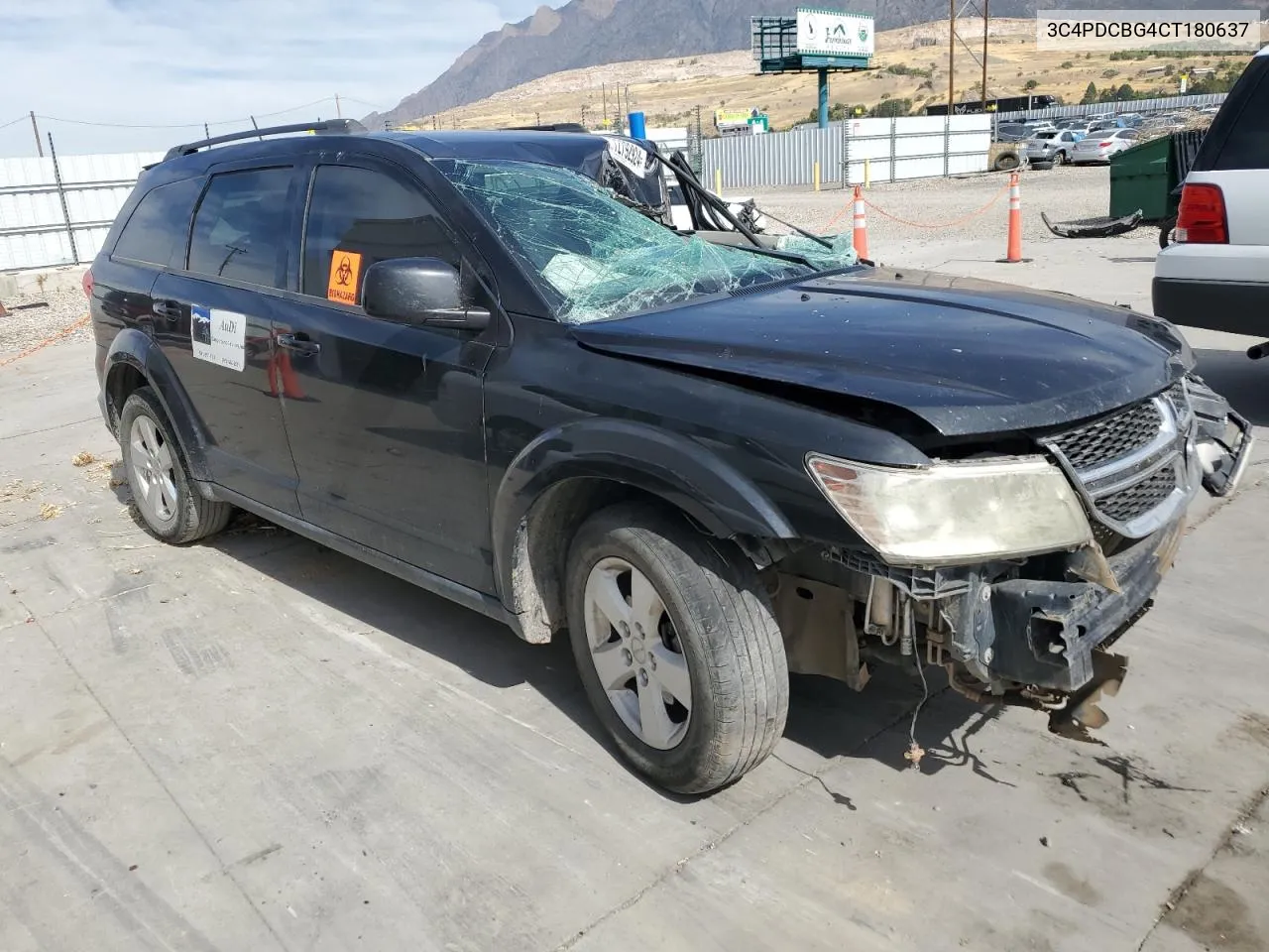 2012 Dodge Journey Sxt VIN: 3C4PDCBG4CT180637 Lot: 72792924