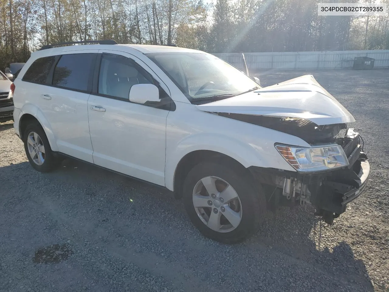 2012 Dodge Journey Sxt VIN: 3C4PDCBG2CT289355 Lot: 72894084