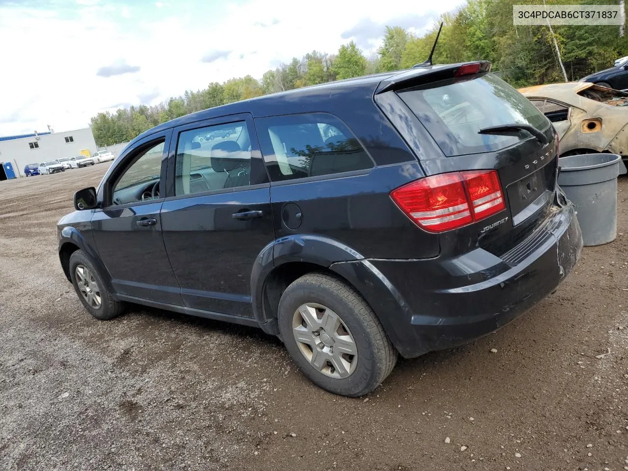 3C4PDCAB6CT371837 2012 Dodge Journey Se